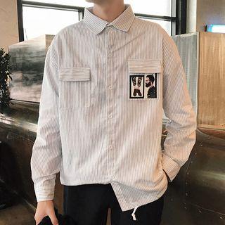 Print Stripe Shirt