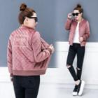 Buttoned Quilted Jacket