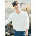 Pocket-accent Long-sleeve T-shirt