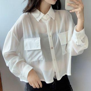 Pocket Detail Light Shirt