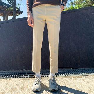 Front-tab Dress Pants In 9 Colors