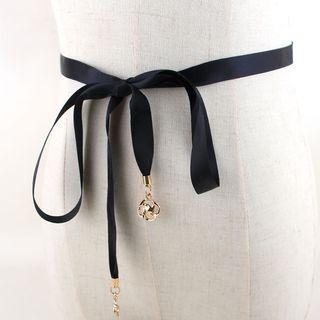 Rhinestone Sash Belt