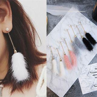 Furry Drop Earring