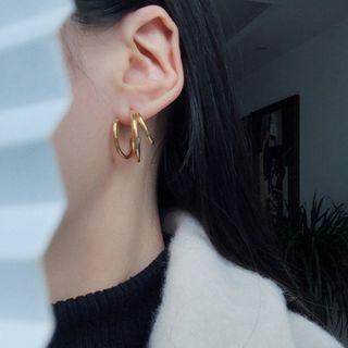 Spiral Stainless Steel Earring