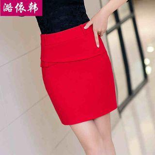 Slim Package Hip Skirt