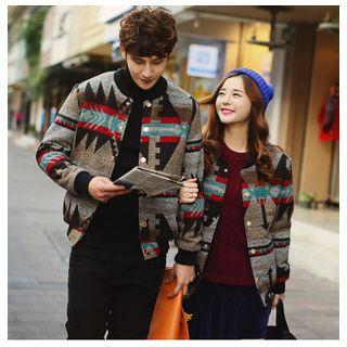 Couple Fleece Ethnic Jacket