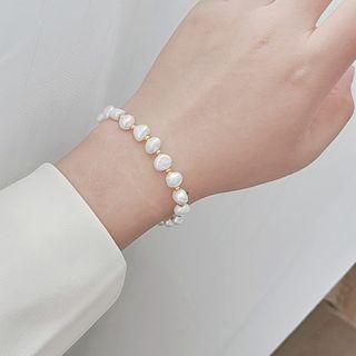 Fresh Water Pearl Bracelet White - One Size