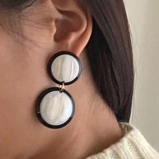 Single Circle-drop Earring