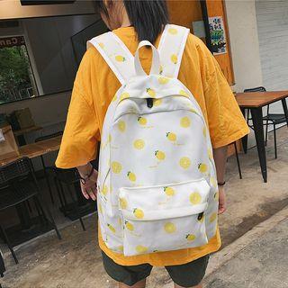 All Over Print Canvas Backpack