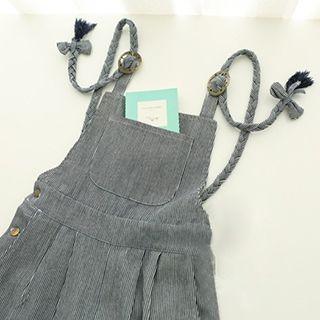 Striped Wide-leg Jumper Pants