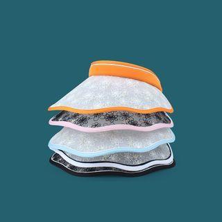 Lace Panel Visor Hat