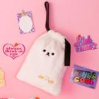 Fleece Drawstring Organizer Bag