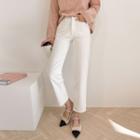 Dual-pocket Straight-leg Pants