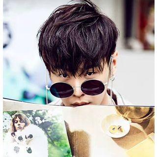 Round Sunglasses With Chain