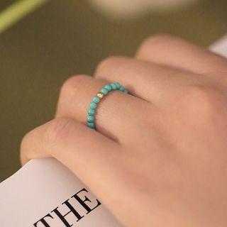 Turquoise Bead Ring