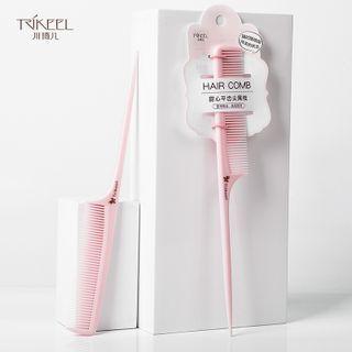Plastic Hair Comb Pink - 225cm X 25mm