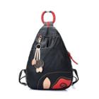 Faux-leather 2-way Sling Bag