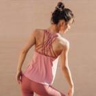 Strappy-back Sports Camisole Top