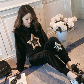 Set: Star Hoodie + Sweatpants