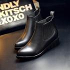 Genuine Leather Chelsea Boots