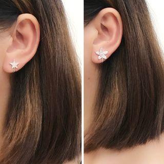 Flower / Star Earring