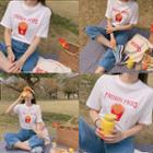 French Fries Printed T-shirt