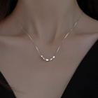 Metal Necklace Silver - One Size
