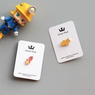 Rocket / Plane Alloy Brooch