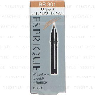 Kose - Esprique W Eyebrow (liquid) (#br301 Light Brown) (refill) 0.3g