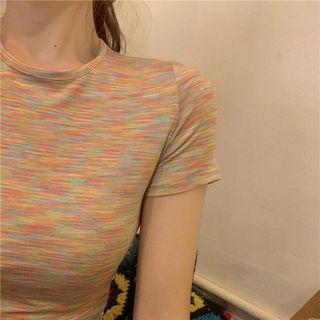 Short-sleeve T-shirt As Shown In Figure - One Size