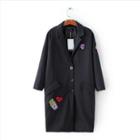 Applique Long Blazer