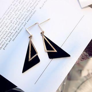 Drop Triangle Earring