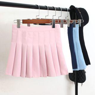 Mini A-line Pleated Skort