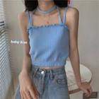 Strappy Knit Camisole