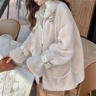 Loose-fit Furry Coat