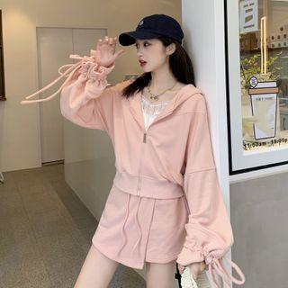 Zip Up Hoodie / Top / Skort