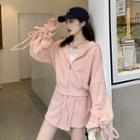 Zip Up Hoodie / Top / Skort