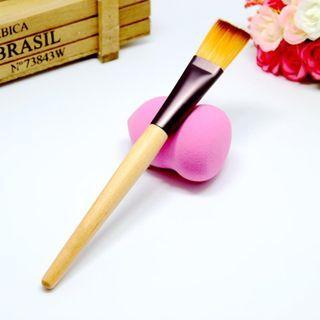 Facial Mask Brush Wood - One Size