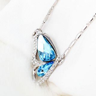 Cz Butterfly Necklace