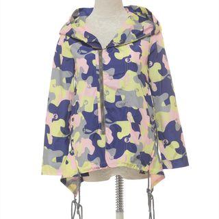 Camo Hooded Windbreaker