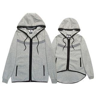 Drawstring Couple Hoodie