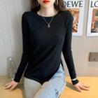 Side-open Asymmetrical Sheath Top