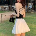 Strappy Open Back Top