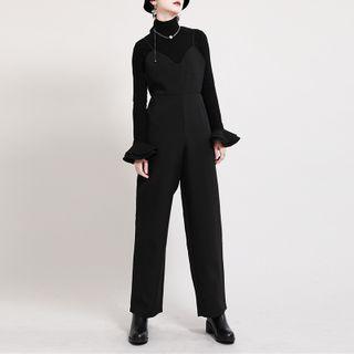 Strappy Jumper Pants Black - One Size