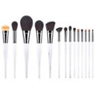 Set Of 14: Makeup Brush 14 Pcs - T-14-011 - As Shown In Figure - One Size