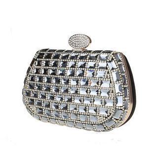 Glitter Rhinestone Clutch