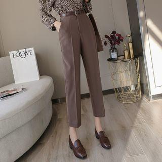 Crop Straight Leg Dress Pants