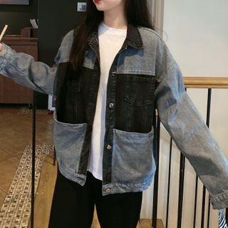 Two Tone Denim Jacket