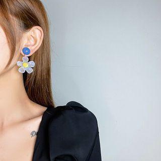Color Block Drop Earring (various Designs)