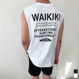 Waikiki Printed Sleeveless Top